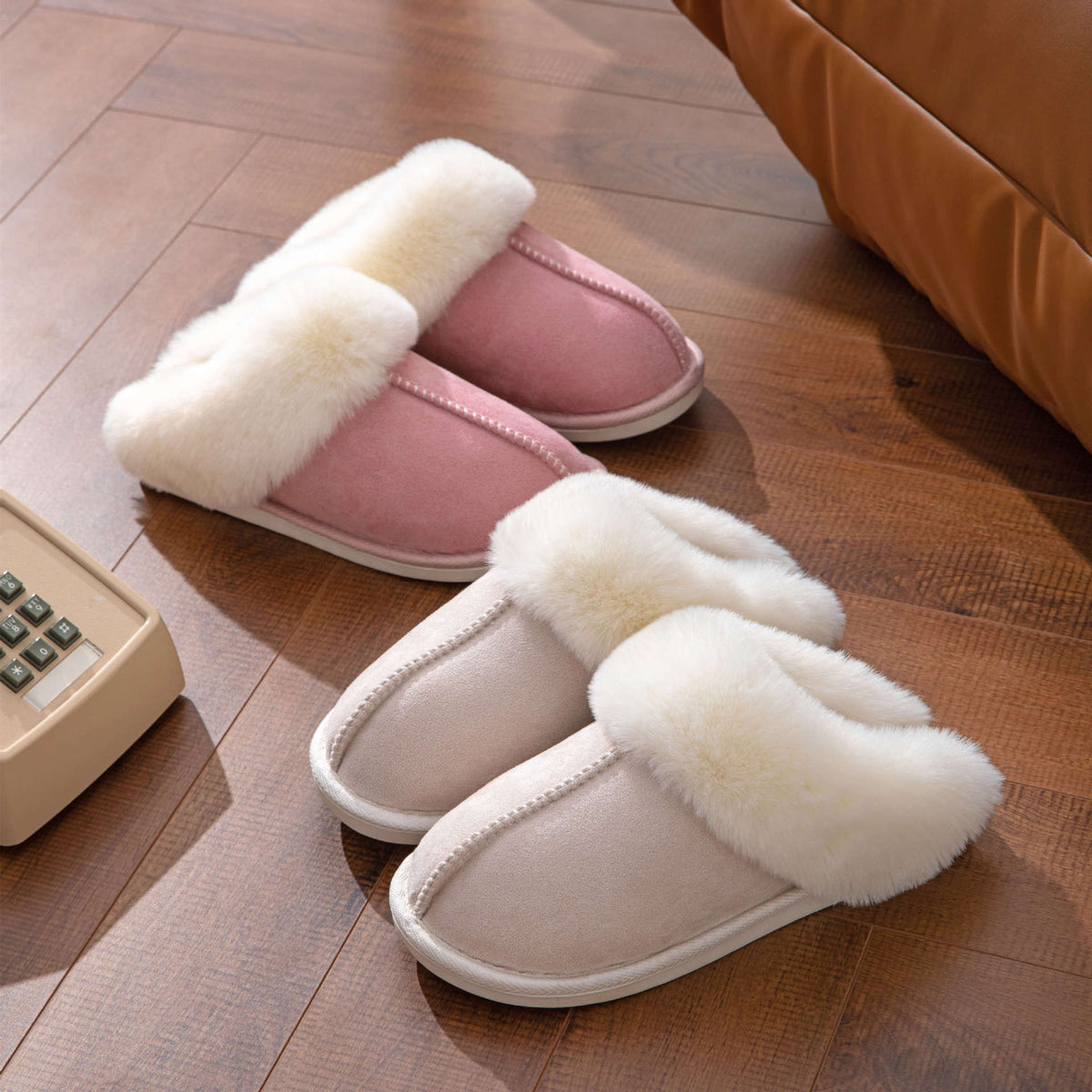 Mukava™ Eskimo Fluffy Slips